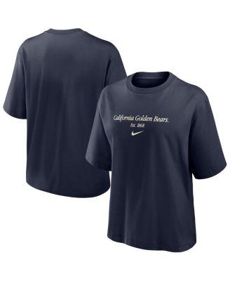 Nike - Women's Navy Cal Bears Boxy T-Shirt