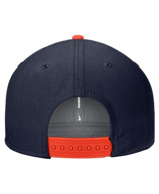 Men's Navy Syracuse Orange Script Pro Dri-FIT Snapback Hat