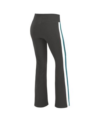 Women's Black Jacksonville Jaguars Tri-Blend Yoga Pants