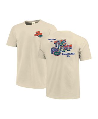 Image One - Men's and Women's Natural Florida Gators Hyper Local Swamp Postcard T-Shirt
