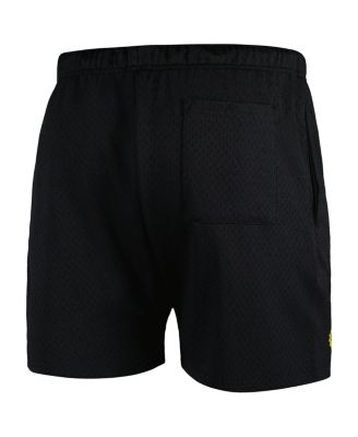 Men's Black Beavis and Butt-Head Rude Mesh Shorts