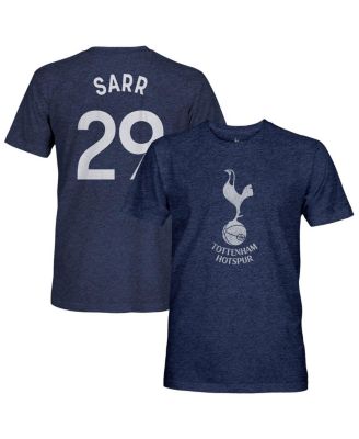 1863FC - Men's Pape Matar Sarr Heather Navy Tottenham Hotspur Player Name Number Twisted Tri-Blend Slub T-Shirt