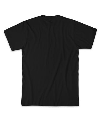 Men's Black Fulham Mono Badge T-Shirt