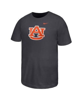 Nike - Big Boys and Girls Anthracite Auburn Tigers Core T-Shirt