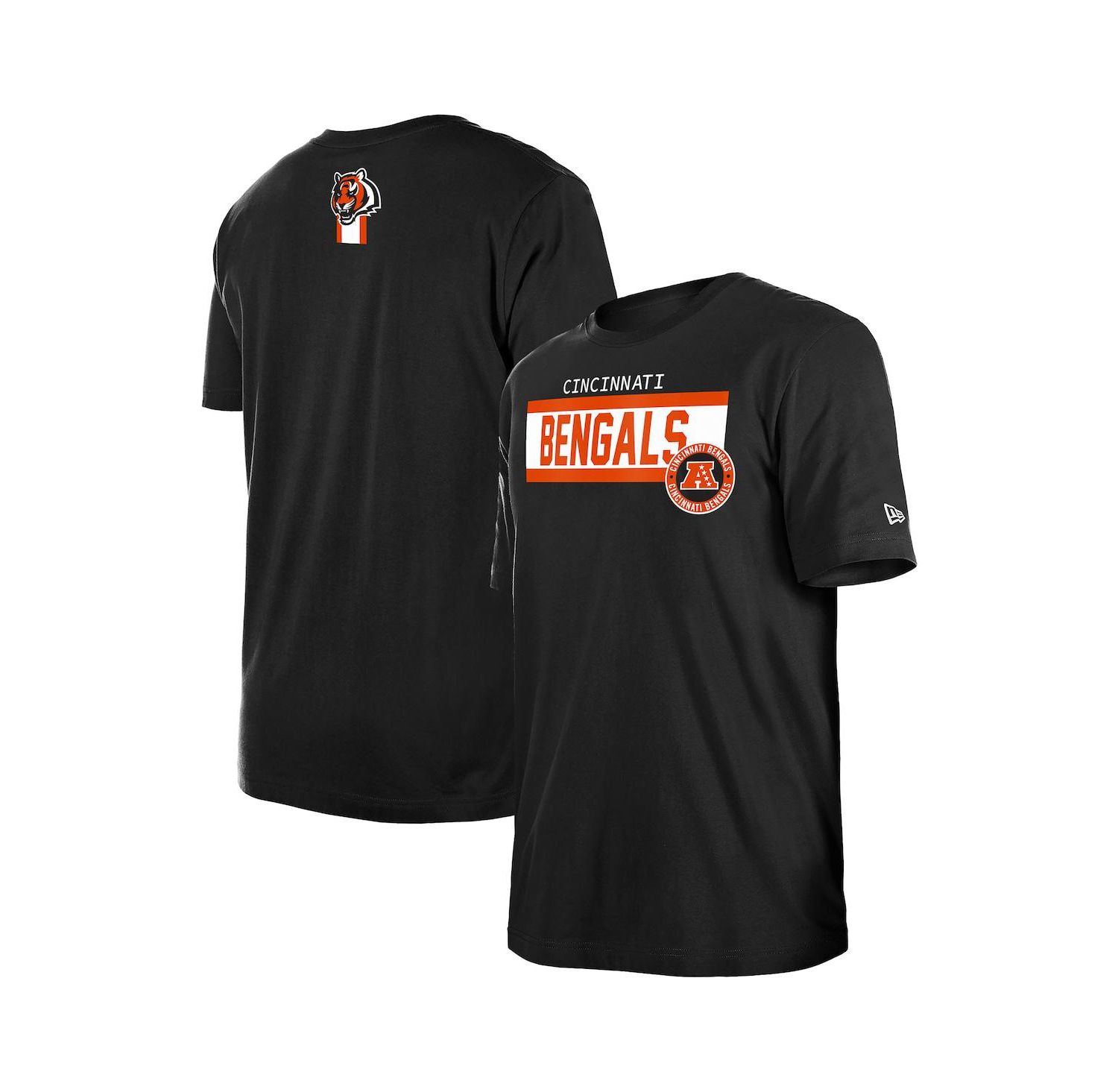 Men's Black Cincinnati Bengals 3rd Down High Density Print T-Shirt