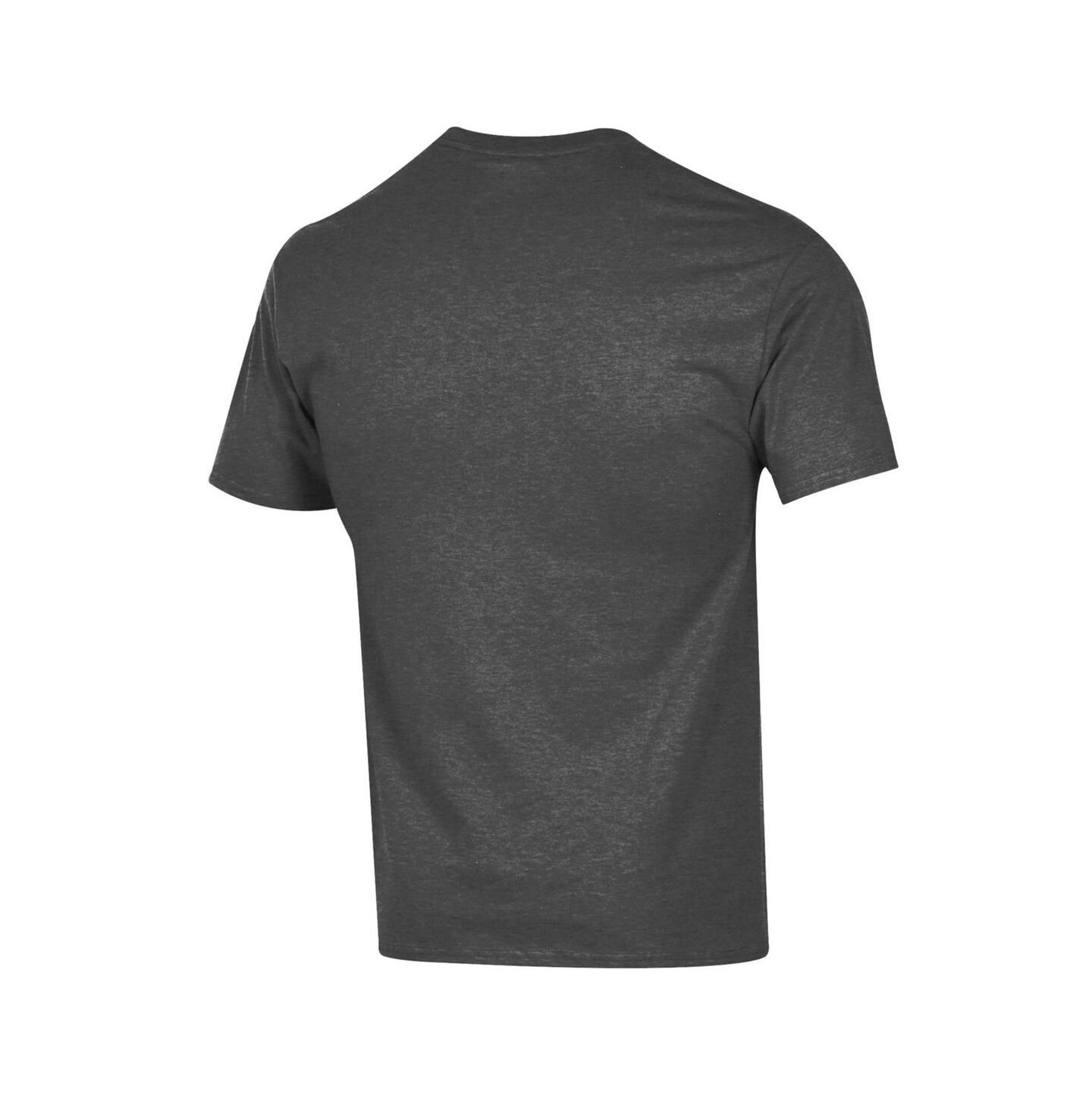 Мужская футболка Champion Charcoal Nebraska Huskers Arch Over Logo — фото 3