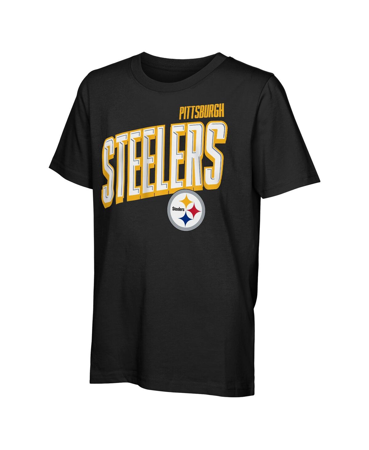 Outerstuff Preschool Pittsburgh Steelers The Mix Combo T-shirt Set In Multi