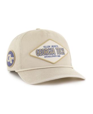 '47 Brand - Men's and Women's ' Cream Georgia Tech Yellow Jackets Outdoorsmen Cairn Hitch Adjustable Hat