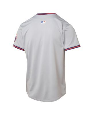 Big Boys and Girls Gray New York Mets Road Limited Jersey