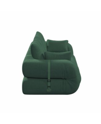 Human Dog Bed Foldable Sofa Sleeper - Green