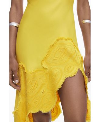 Women's Asymmetric slip dress