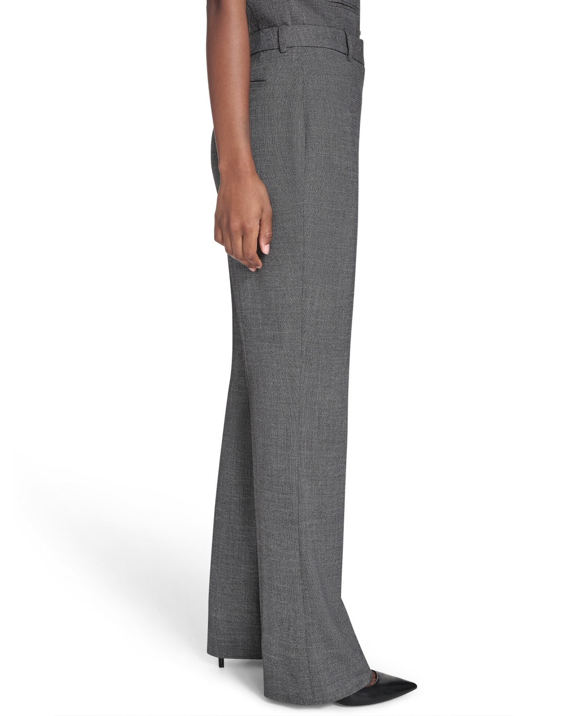 Calvin Klein Women's Modern Fit Pants In Gray