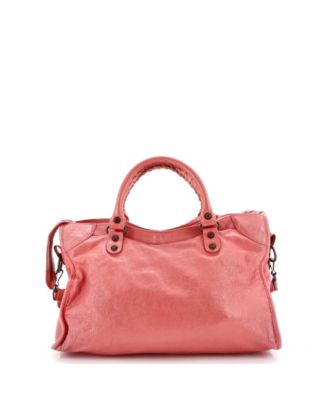 Medium City Classic Studs Bag Leather