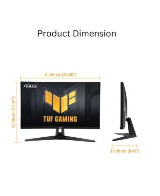 TUF Gaming VG27UQ1A 27" 16:9 4K Ultra HD 160Hz IPS LED HDR Gaming Monitor, Black