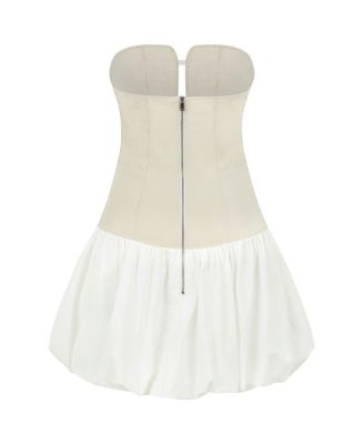 Women's Strapless Mini Dress