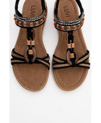 CHER Braided Strap Sandal (Women)