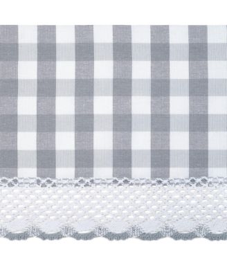 Country Plaid Window Valance Treatment