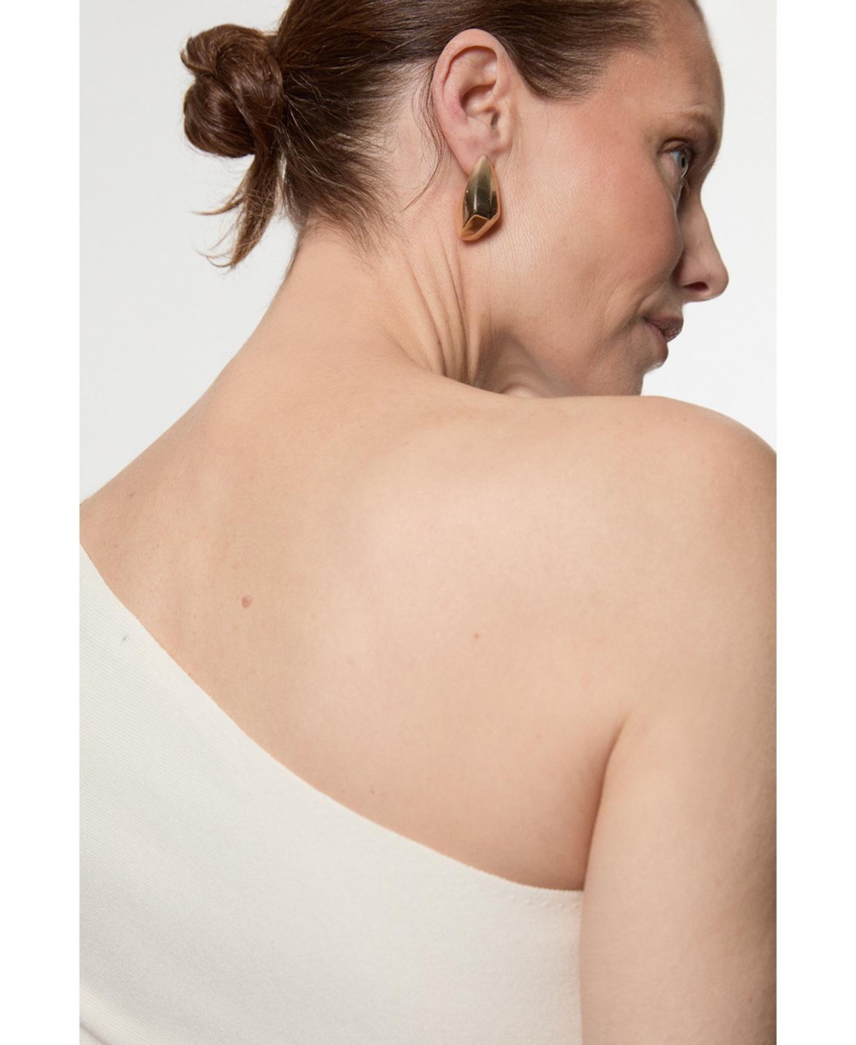 Karen Millen Women's Knitted One Shoulder Top