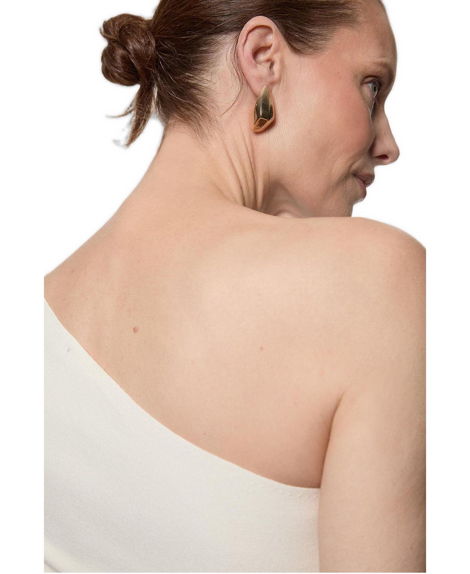 Women's Knitted One Shoulder Top