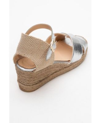 Miria Leather Platform Espadrille (Women)