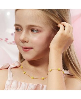 Petit Daisy Yellow Necklace