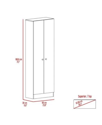 Madrid 16"" Bathroom Vanity Black MDF