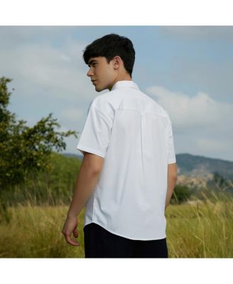 Men's Zebra-Block Shirt