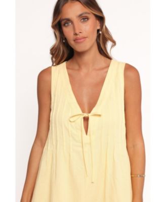 Women's Kallie Tie Front Romper