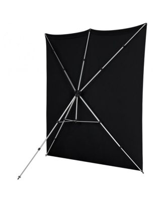 8x8' X-Drop Pro Wrinkle-Resistant Backdrop Kit with Stand