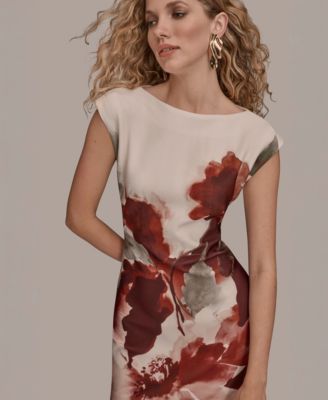 Women's Floral Sheath Dress