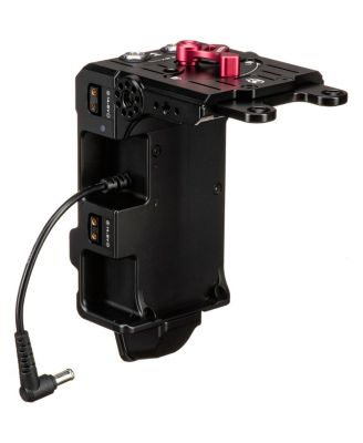 Battery Plate for Sony PXW-FX9, V-Mount, Black, 6-Pin