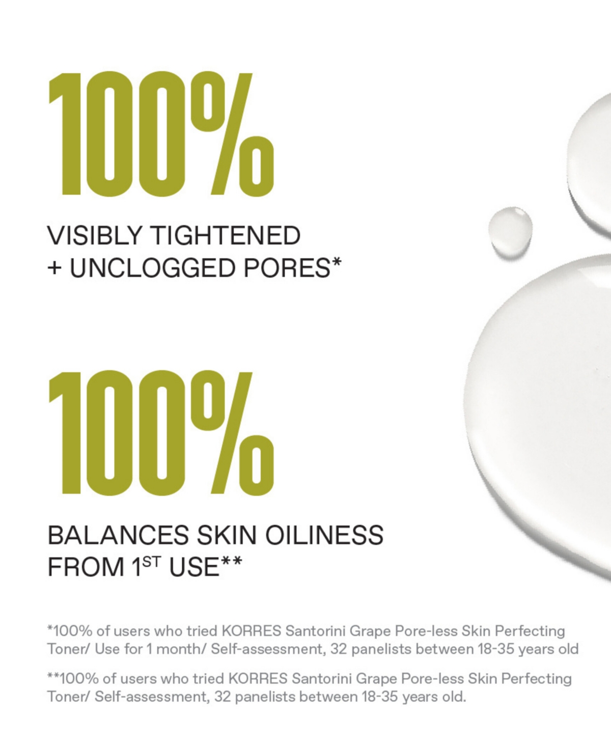 Korres Santorini Grape Poreless Skin Perfecting Toner, 4.23 Oz. In Transparent