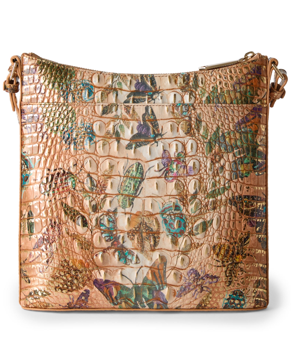 Brahmin Katie Melbourne Embossed Leather Crossbody Bag