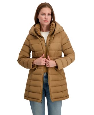Women's Laundry By Shelli Sega Fitted Puffer Coat