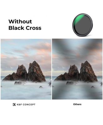 52mm Nano-X ND2-32 1-5 Stop Magnetic Variable Neutral Density Lens Filter