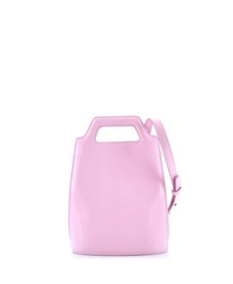 Mini Wanda Top Handle Shoulder Bag Leather