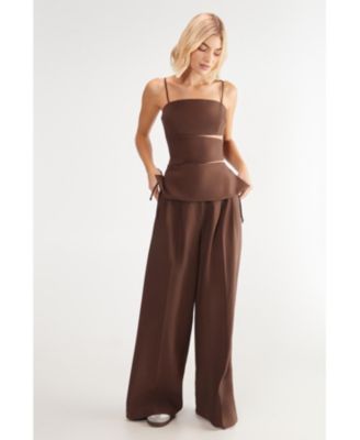 Premium Tailored Cut Out Longline Top