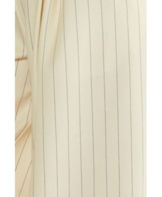 Women's Pinstripe Tailored Pants