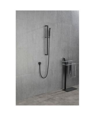 Handheld Shower with 28-Inch Slide Bar and 59-Inch Hose