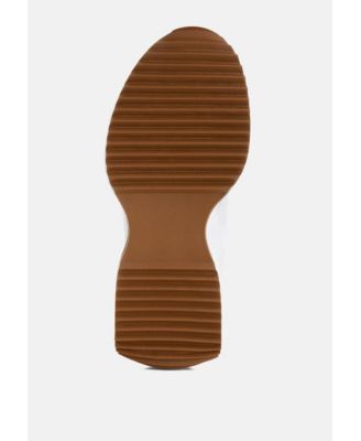 Womens Athion Studded Real Leather Sneakers