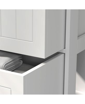 Modern Bathroom Cabinet with Storage Shelves for Organized Space