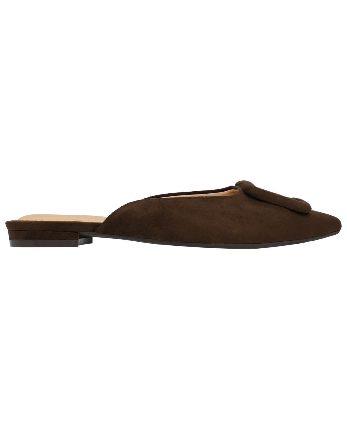 On 34th Women's Mabel Buckle Mules, Created For Macy's In Brown