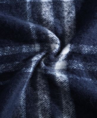 Ryan Cove Plaid Faux Mohair Throw, 60" x 50"