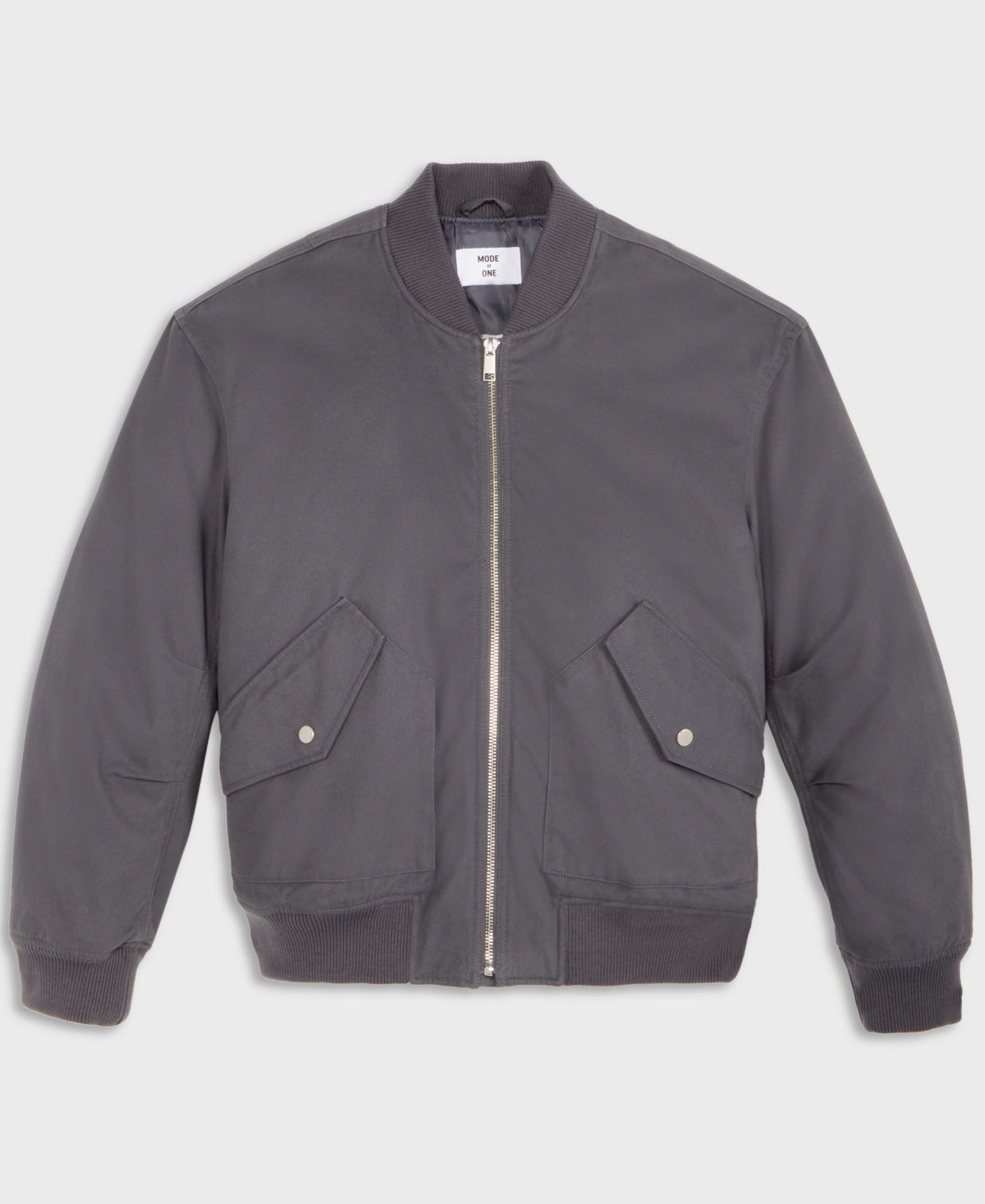 Mode of One Men's Relaxed-Fit Twill Bomber Jacket, Macy's Exclusive