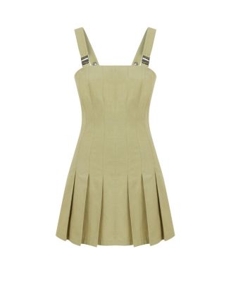 Women's Pleated Mini Dress