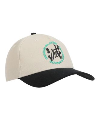 Kanji White A-Frame Snapback Hat