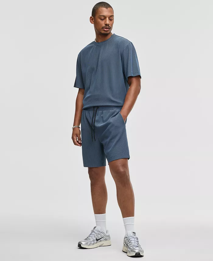 Men's Textured Knit 7" Drawstring Shorts