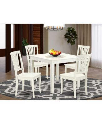 Dining Room Set Linen White