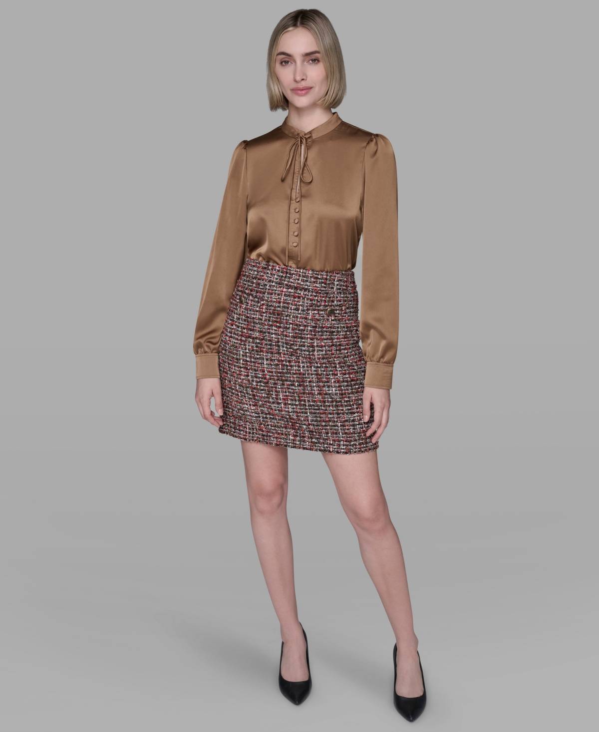 Karl Lagerfeld Women's Mini Skirt In Multi
