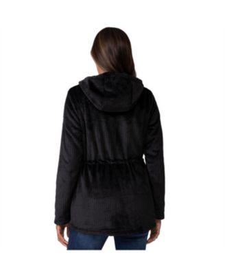 Women's Grid Butter Pile Anorak Jacket